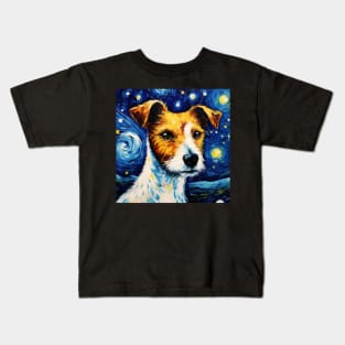 Jack Russell terrier Night Kids T-Shirt